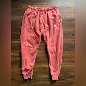 Men’s Coral Nike Sweatpants Joggers